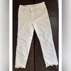 Levi’s 724 High Rise Slim Straight Cropped Jeans